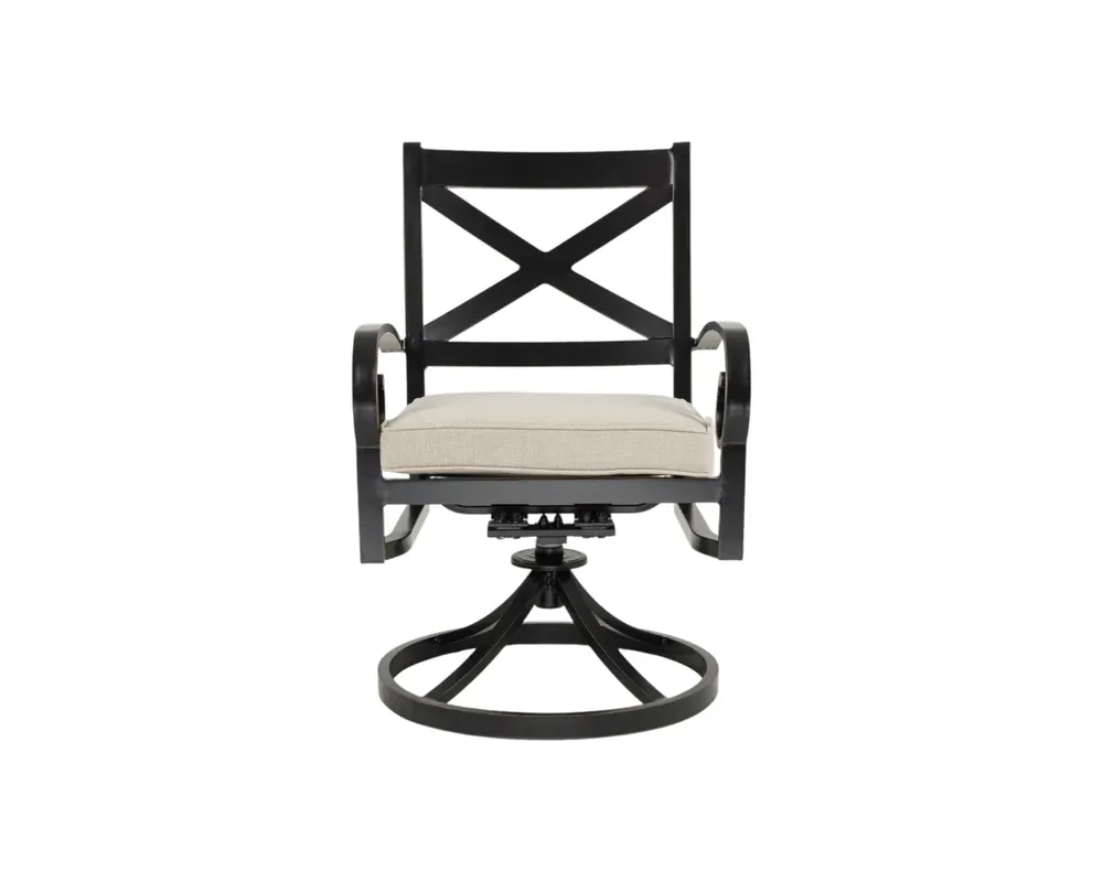 GatherCraft San Miguel Outdoor Swivel Dining Chair