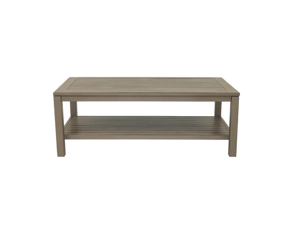 GatherCraft Alassio Outdoor Coffee Table in Beige