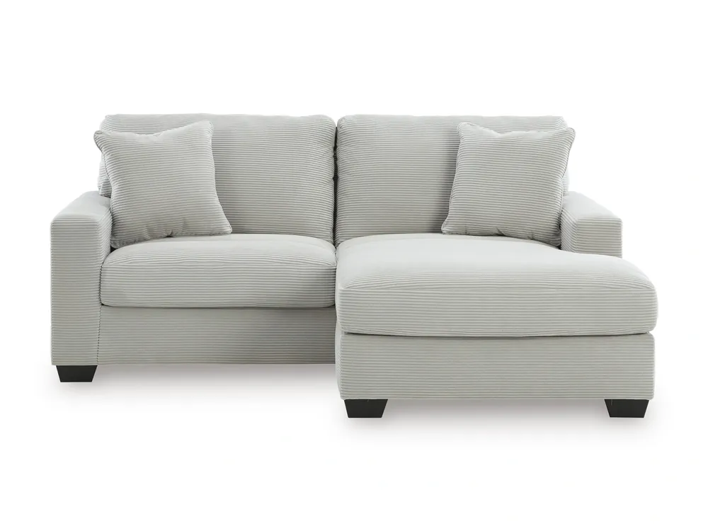 Ashley Greenbriar Chaise Sofa in Smoke Gray