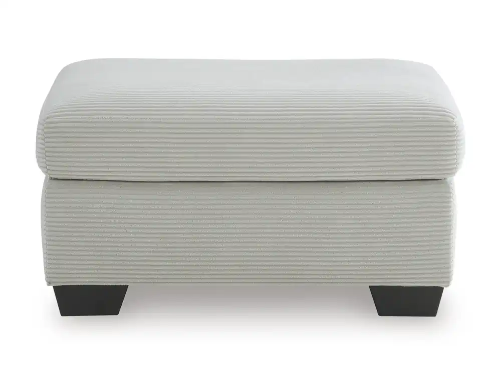 Ashley Greenbriar Ottoman in Smoke Gray