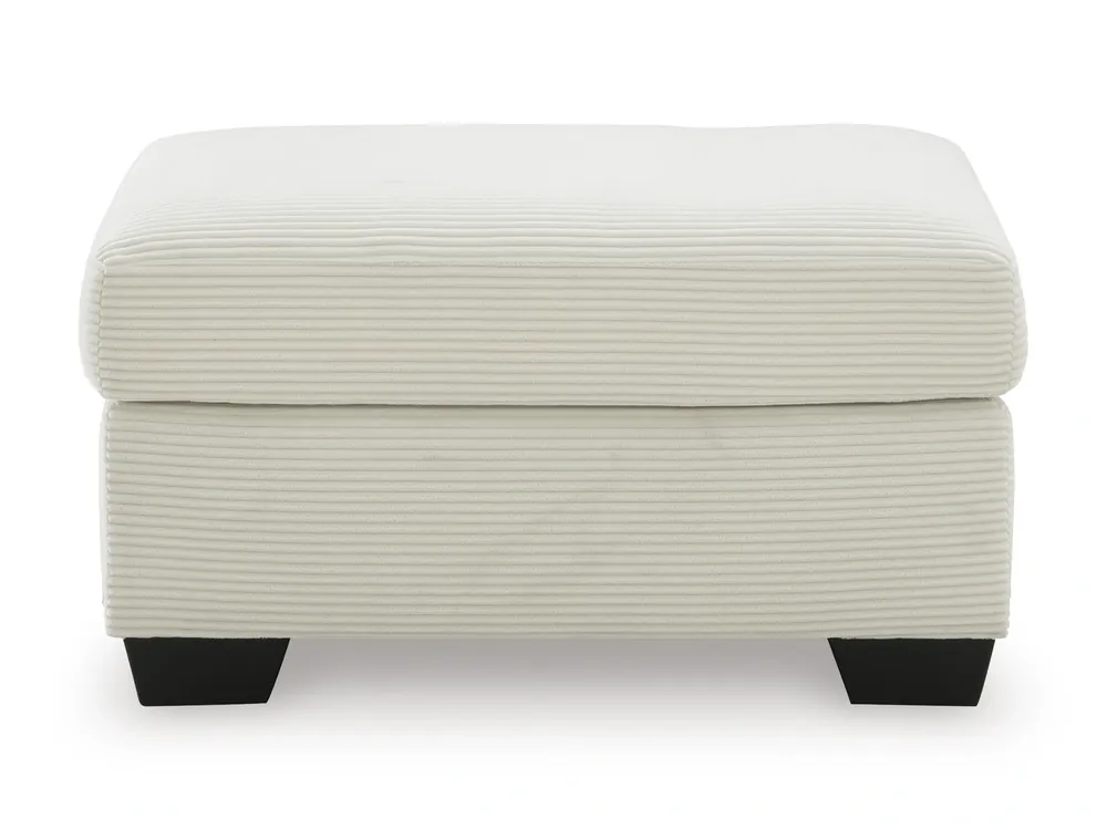 Ashley Greenbriar Ottoman in Ivory
