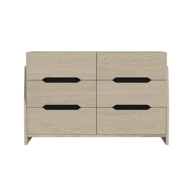 Westwood/Thomson Int'l Darby 6-Drawer Dresser in Desert Brown