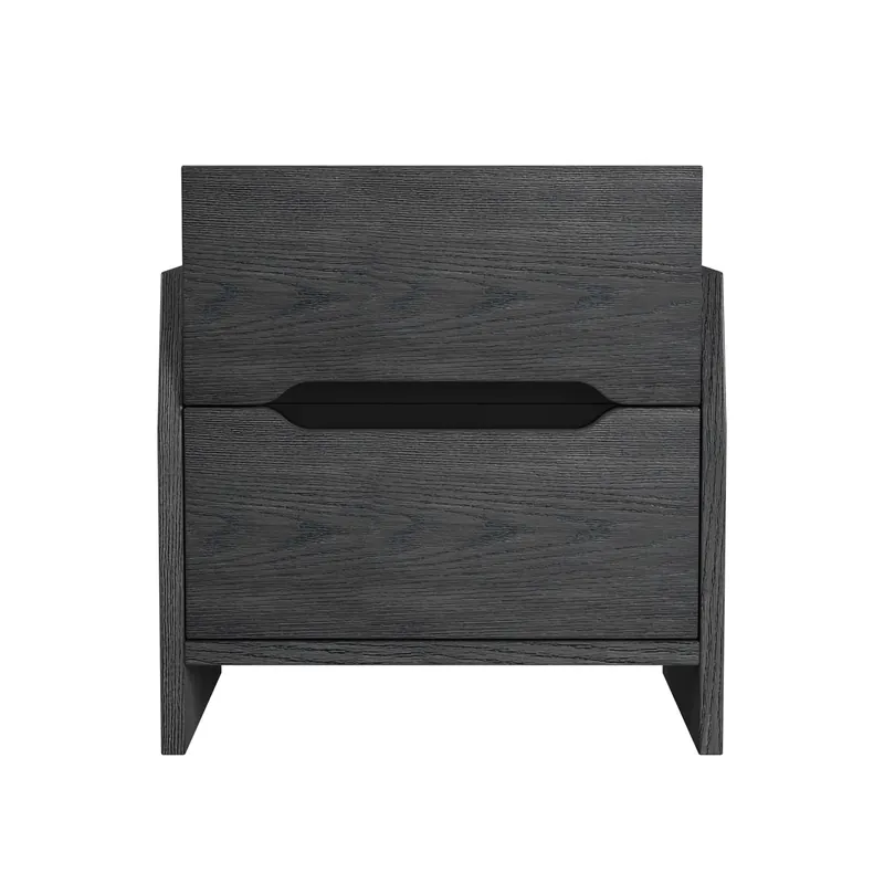 Westwood/Thomson Int'l Darby 2-Drawer Nightstand in Midnight Blue