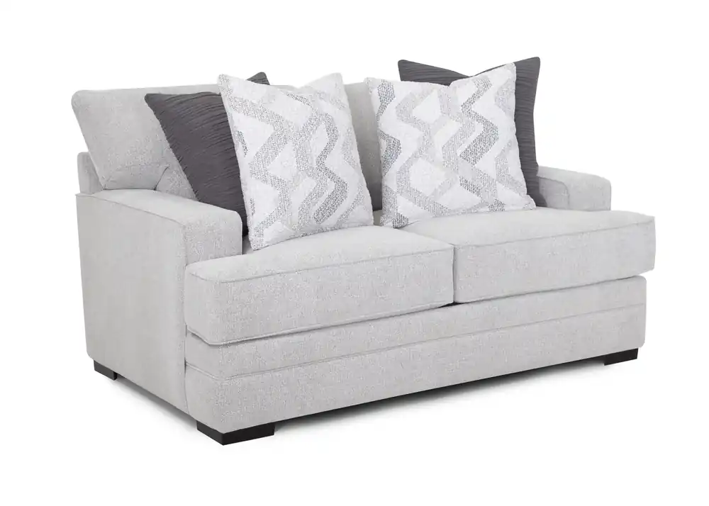Franklin Stella Loveseat in Pepper Gray
