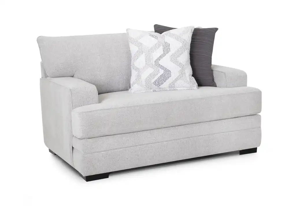 Franklin Stella Chair and a Half in Pepper Gray