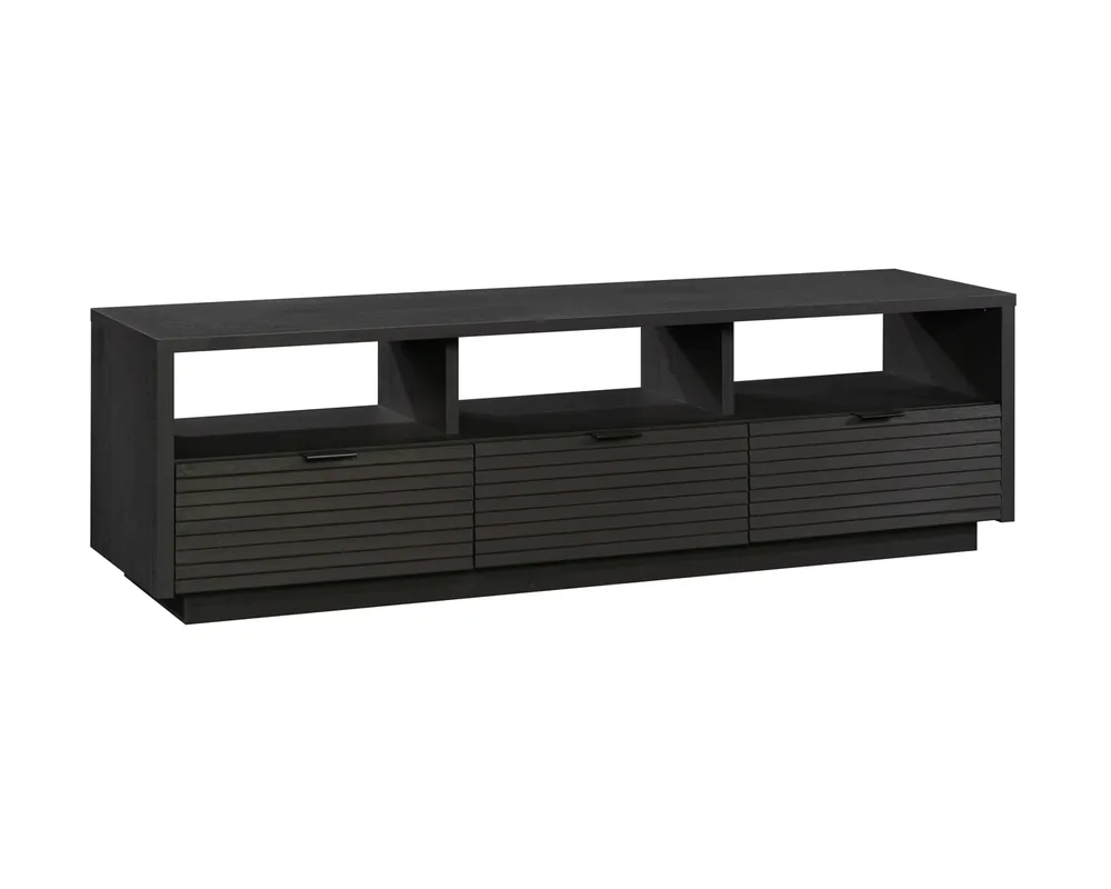 Sauder Harvey Park Raven Oak TV Stand