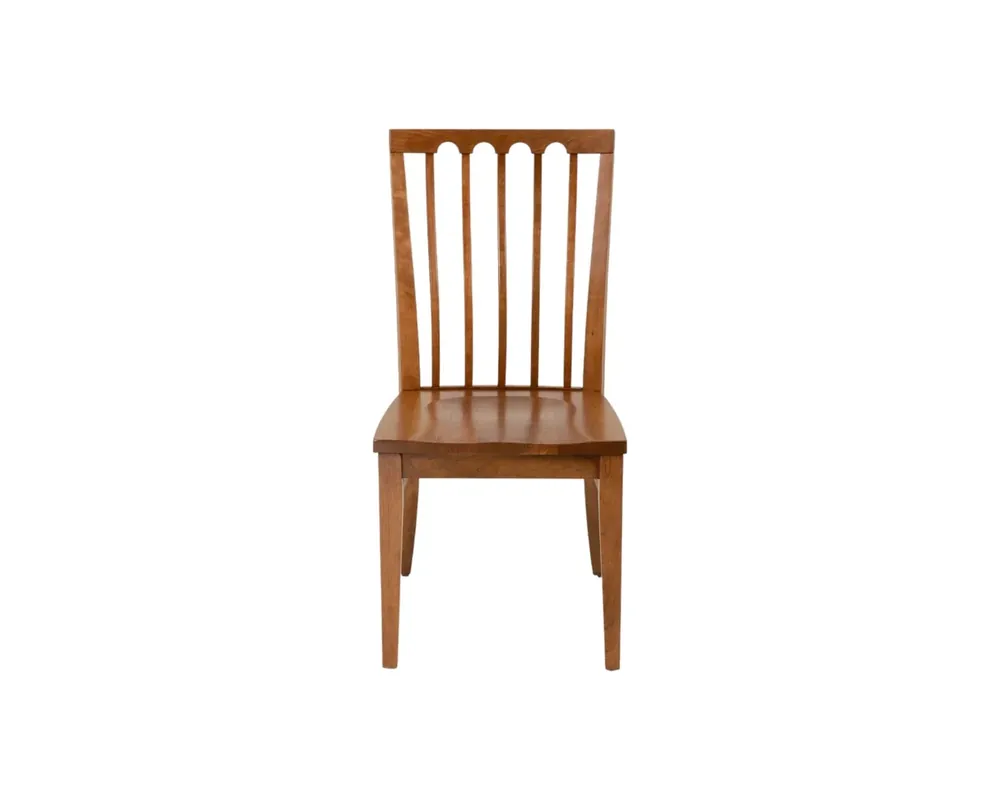 Mavin Farmhouse Canterbury Dining Chair in Rustic Cherry