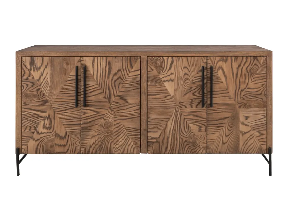 Int'l Furniture Verona 4-Door Accent Cabinet