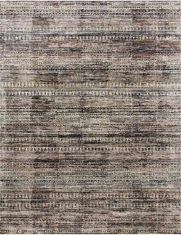 Loloi Theia Gray/Multicolored 2.10 x 8 Runner Rug