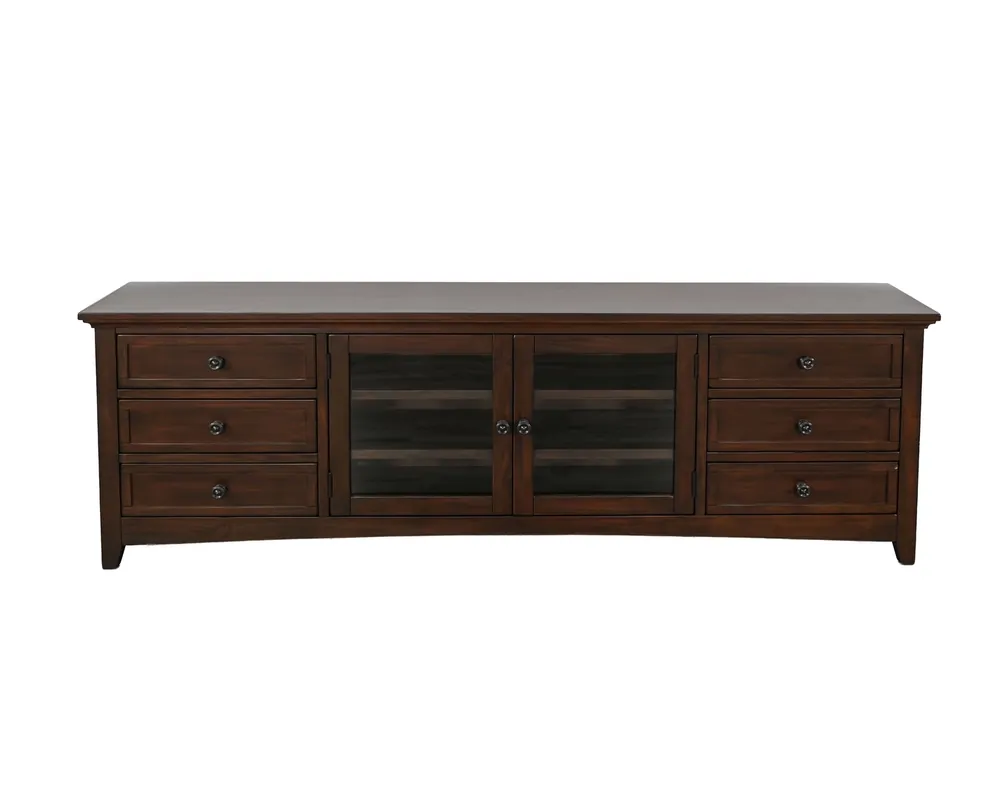 Sunny Designs Taylor TV Stand in Coffee Bean - 82-Inch