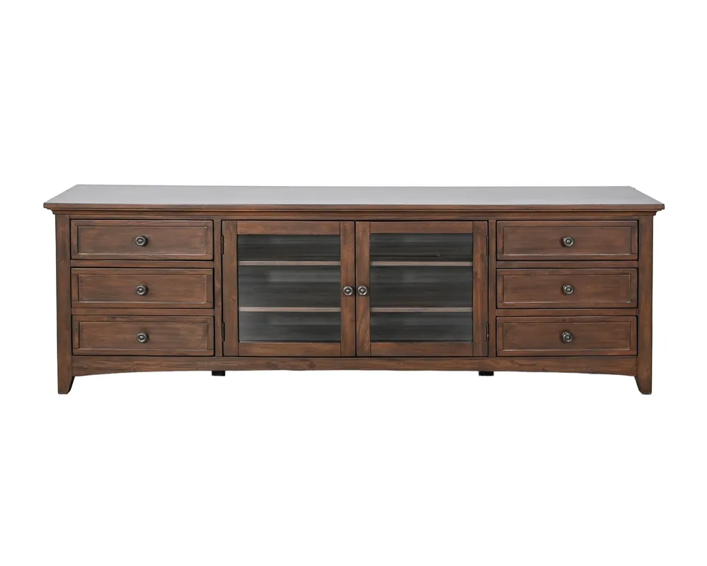 Sunny Designs Taylor TV Stand in Coffee Bean - 72-Inch