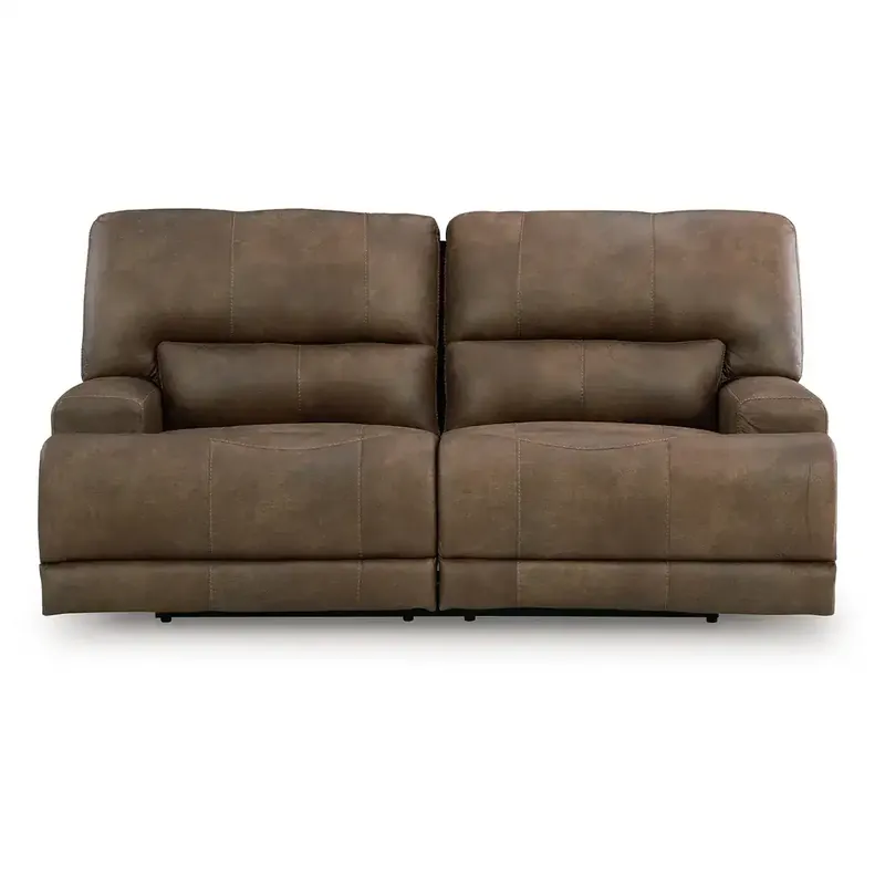 Ashley Beckley Place Power Reclining Sofa with Adjustable Headrest