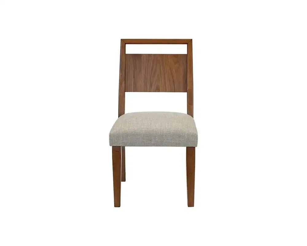 Martin Furniture Cupertino Upholstered Dining Chair in Walnut