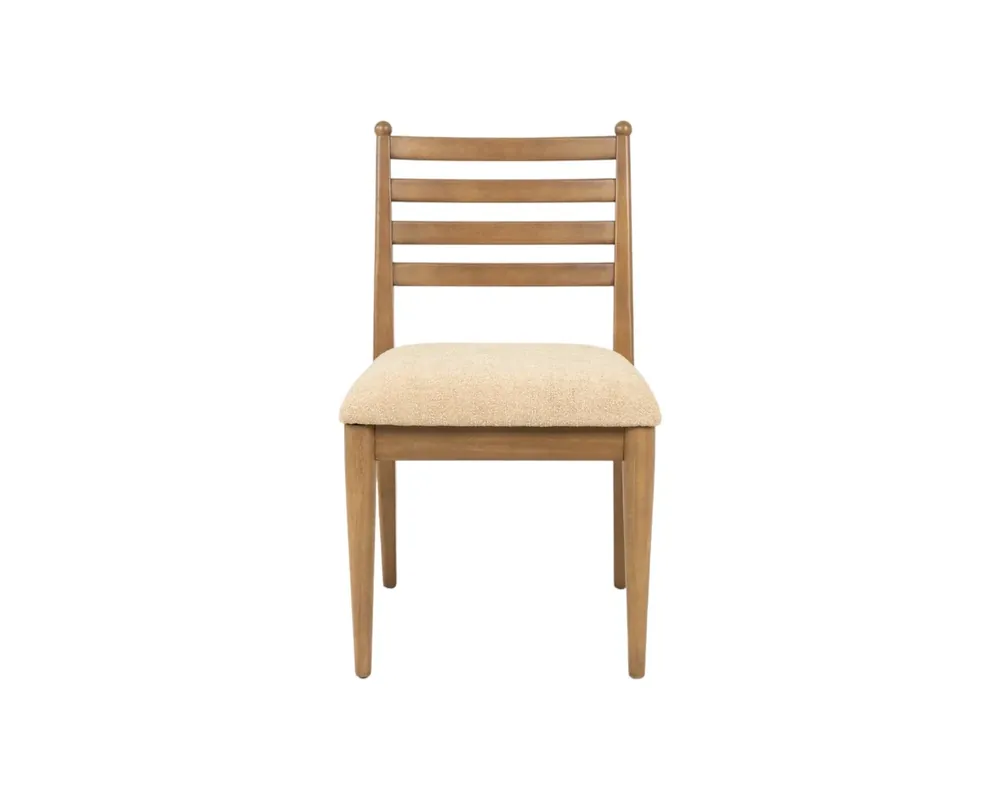 Modus Furniture Langley Ladder-Back Dining Chair in Cabin Glow
