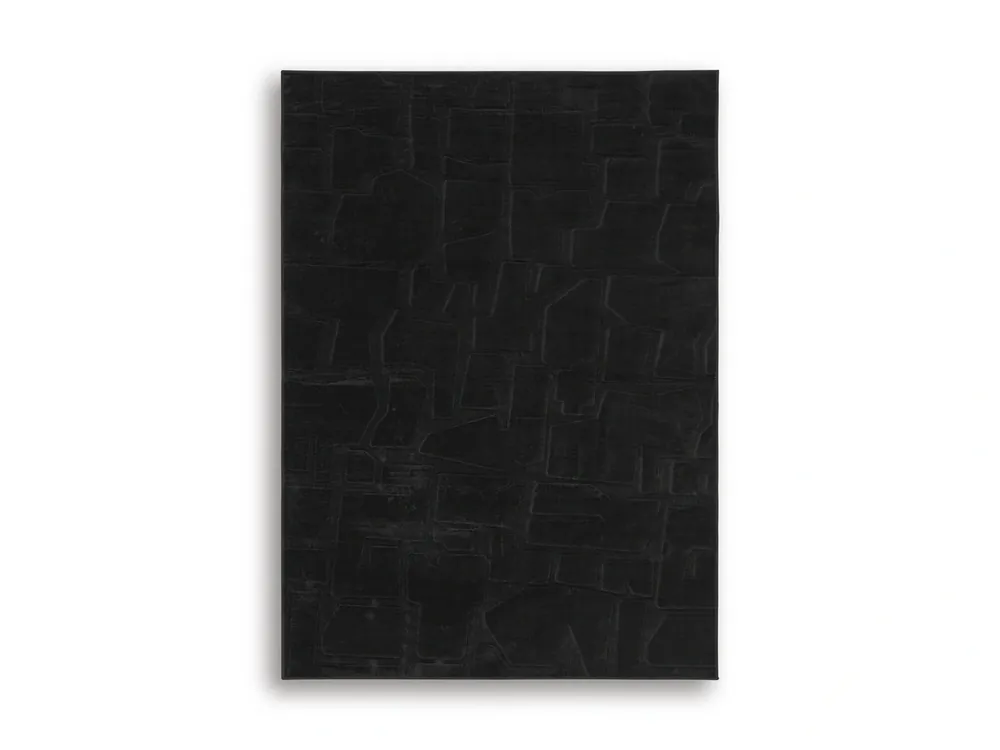 Ashley Gibbswell Black 5 x 7 Washable Rug