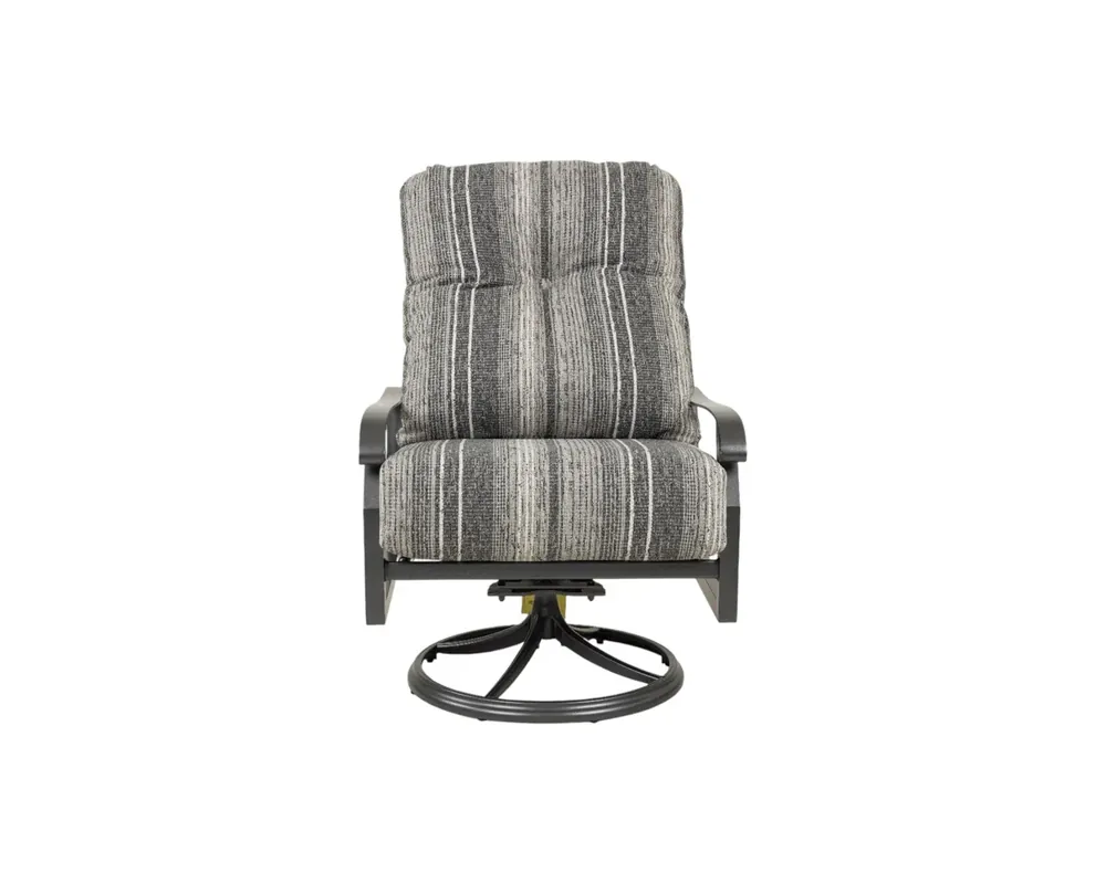 Woodard Cortland Outdoor XL Swivel Lounge Chair in Stone