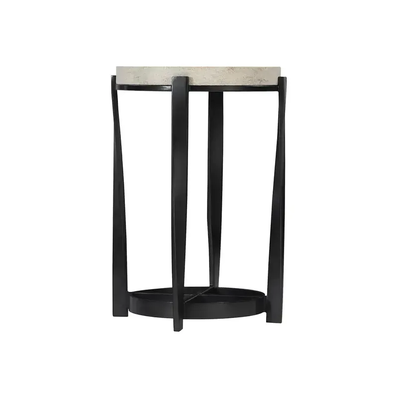 Bernhardt Berkshire Round Chairside Table - 16-Inch