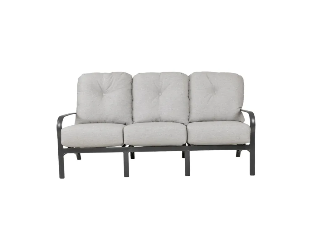 Woodard Fremont Outdoor Sofa in Gray