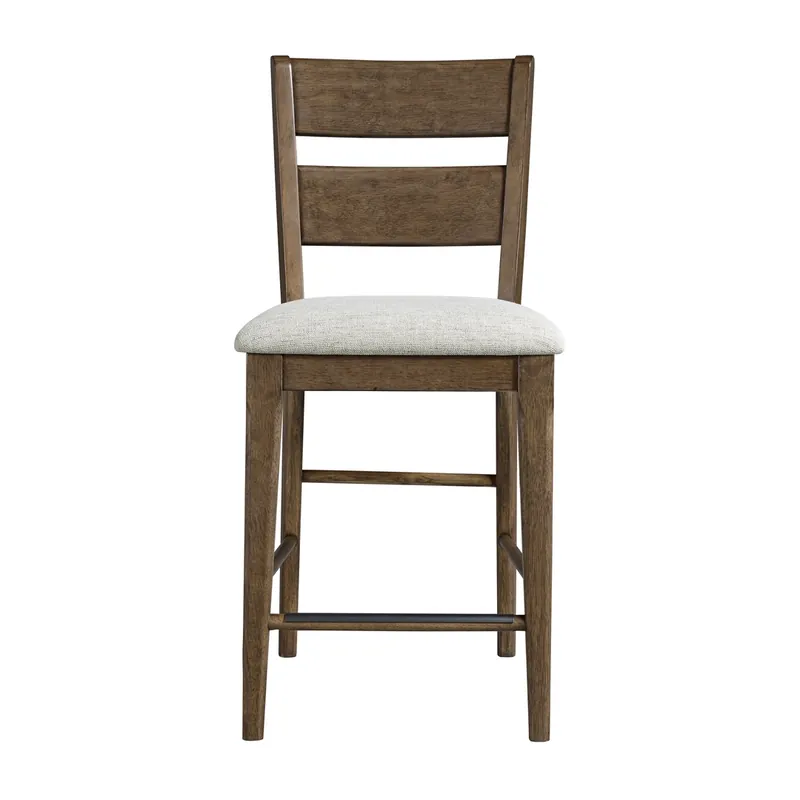 Intercon Koloa Upholstered Counter Stool in Honey