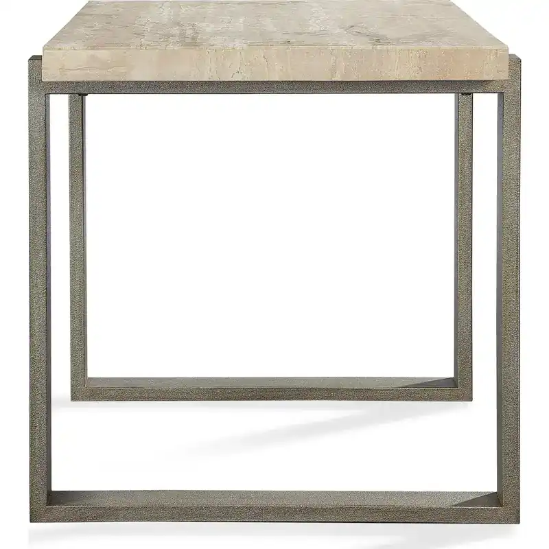 Modus Furniture Ariela End Table in Desert Taupe