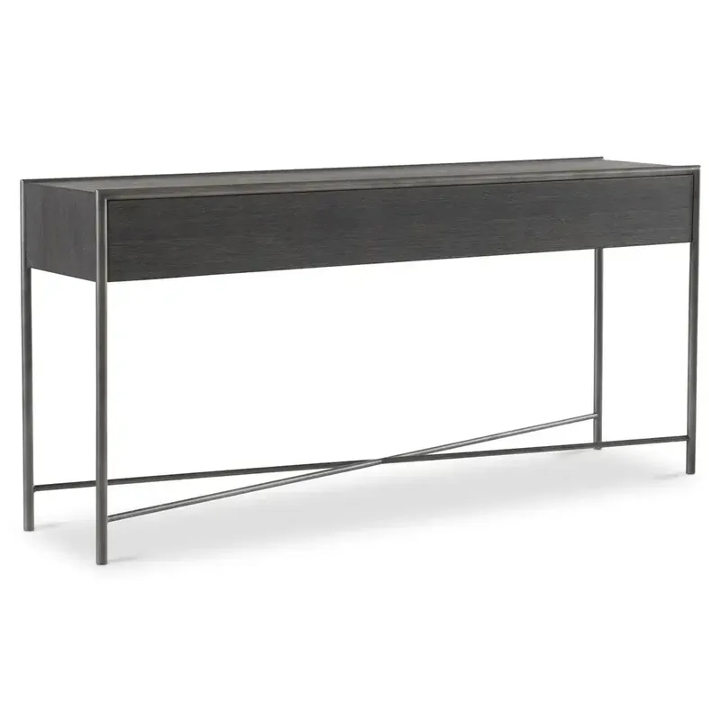 Bernhardt Outline Console Table in Black