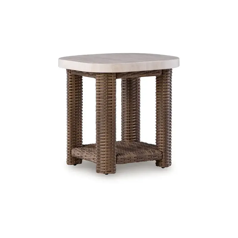 Ashley Dolan Creek Square Outdoor End Table