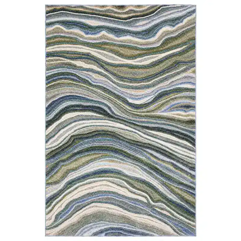 Sphinx Tisdell Rug in Green - 7.10 x 10.10