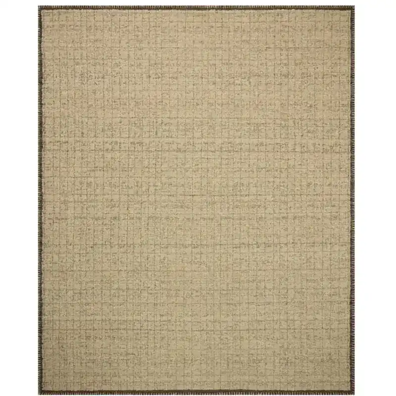 Loloi Bowie Rug in Sand/Coffee - 7.9 x 9.9