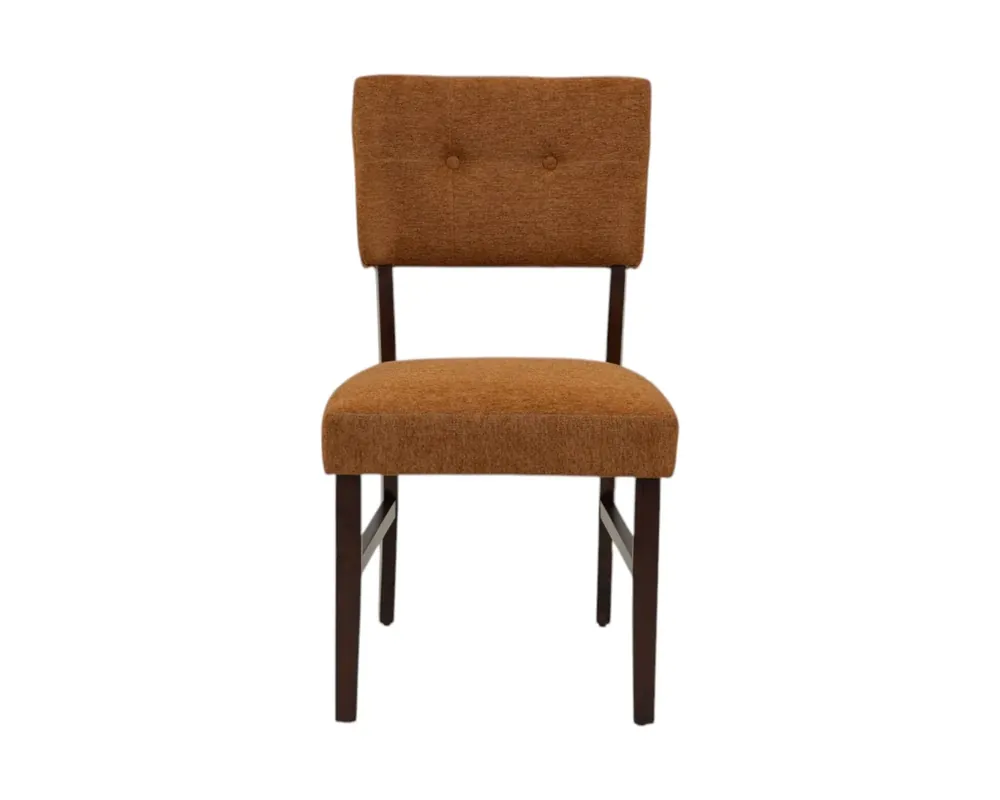 New Classic Tioga Upholstered Dining Chair in Orange