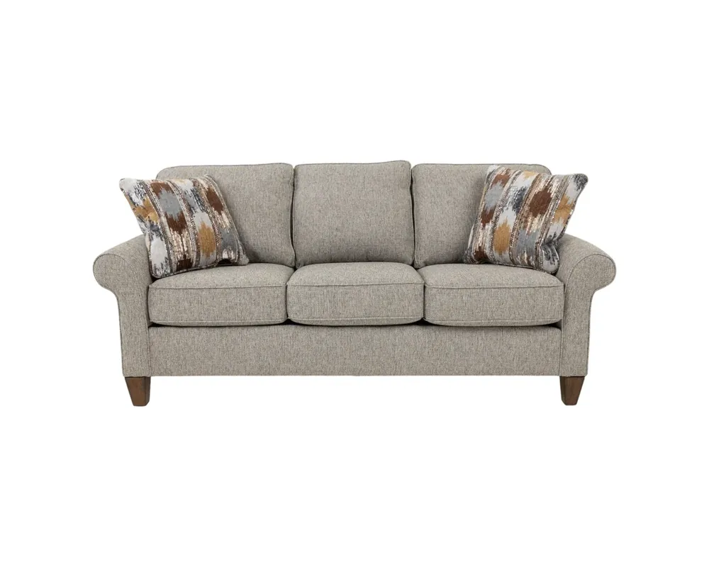 Flexsteel Westside Sofa in Tweed Gray