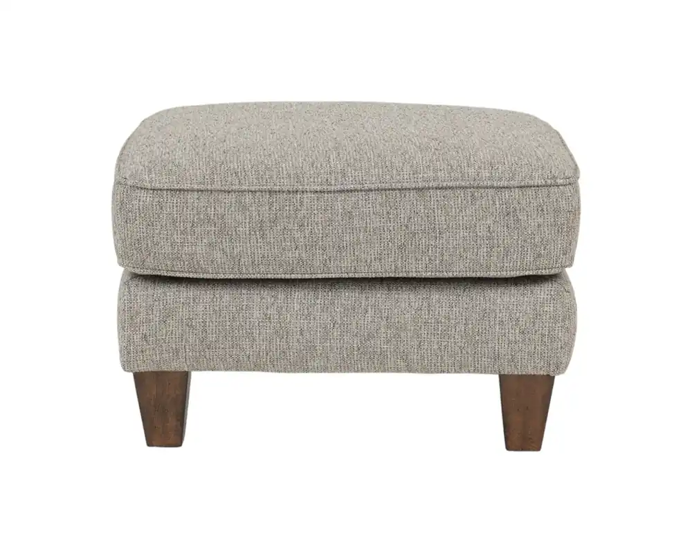 Flexsteel Westside Ottoman in Tweed Gray