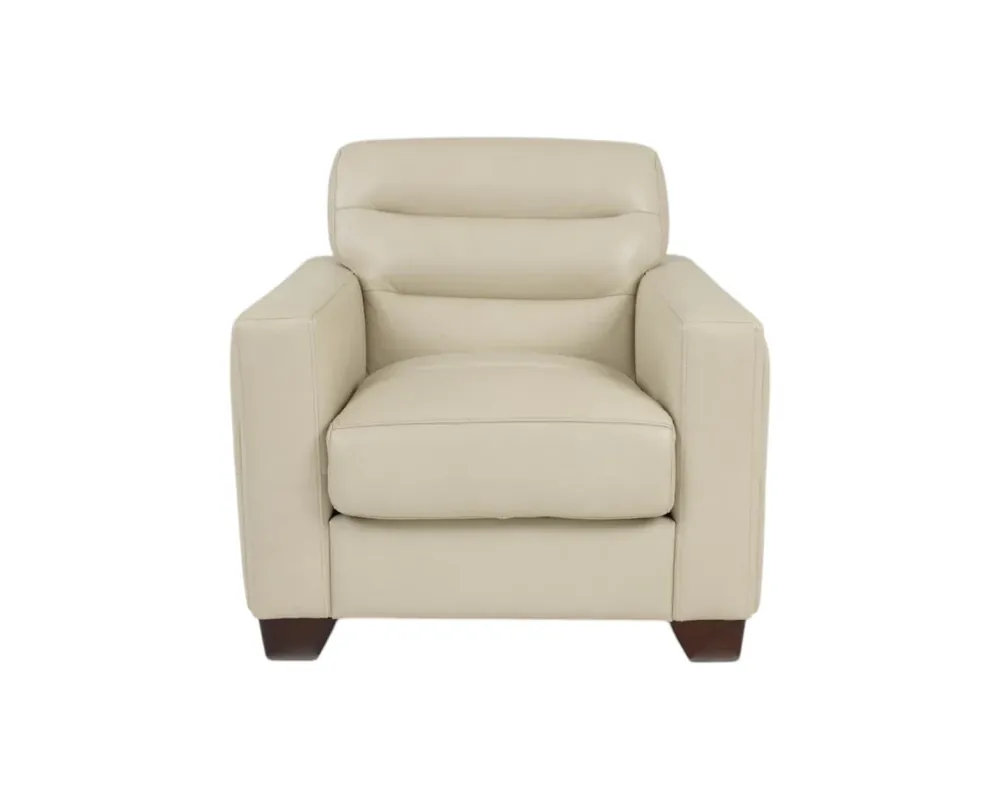 Hydeline Monticello Leather Chair in Natural