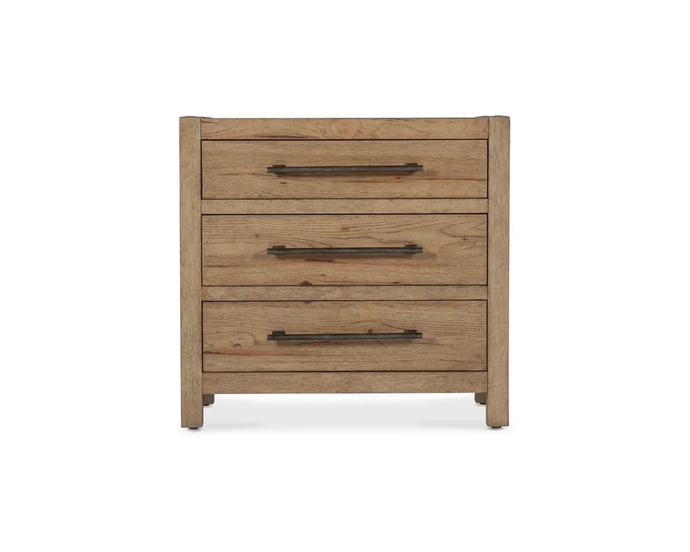 Hooker Furniture Vineyard Row 3-Drawer Nightstand