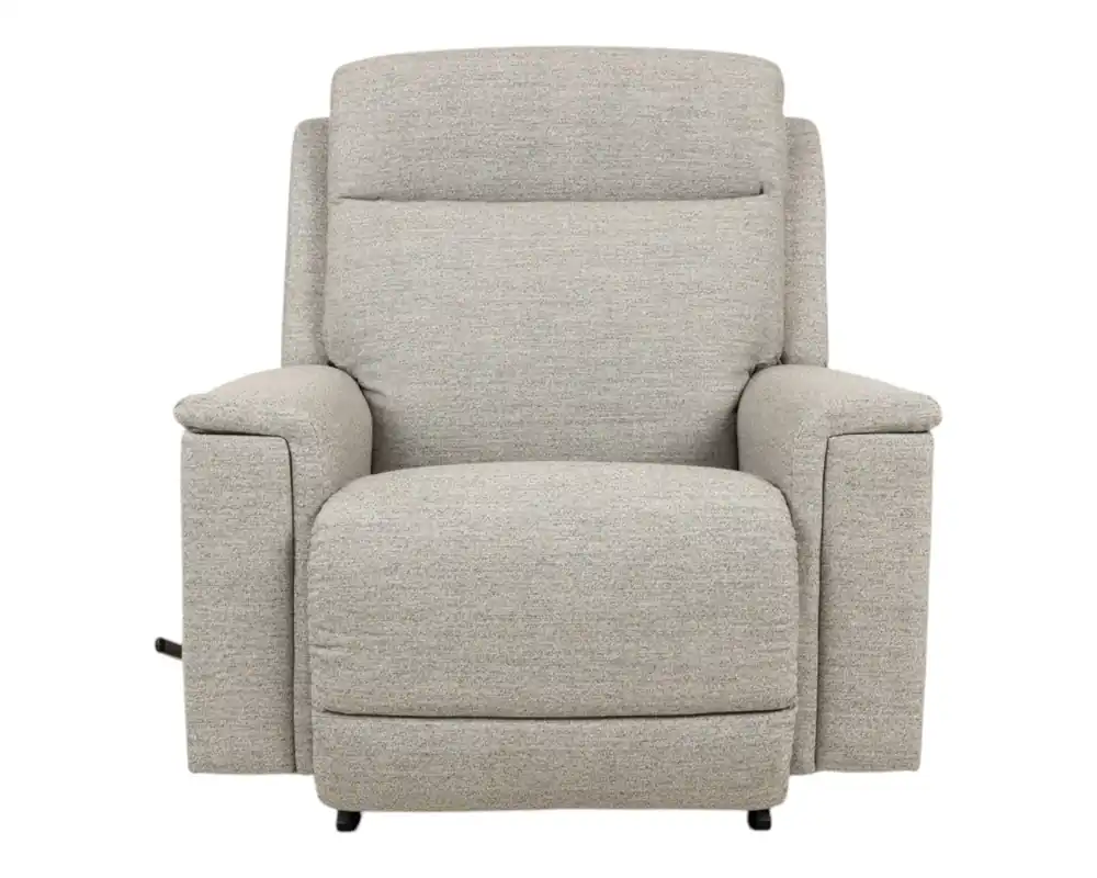 La-Z-Boy Ace Rocker Recliner with Hidden Cupholders in Pebble