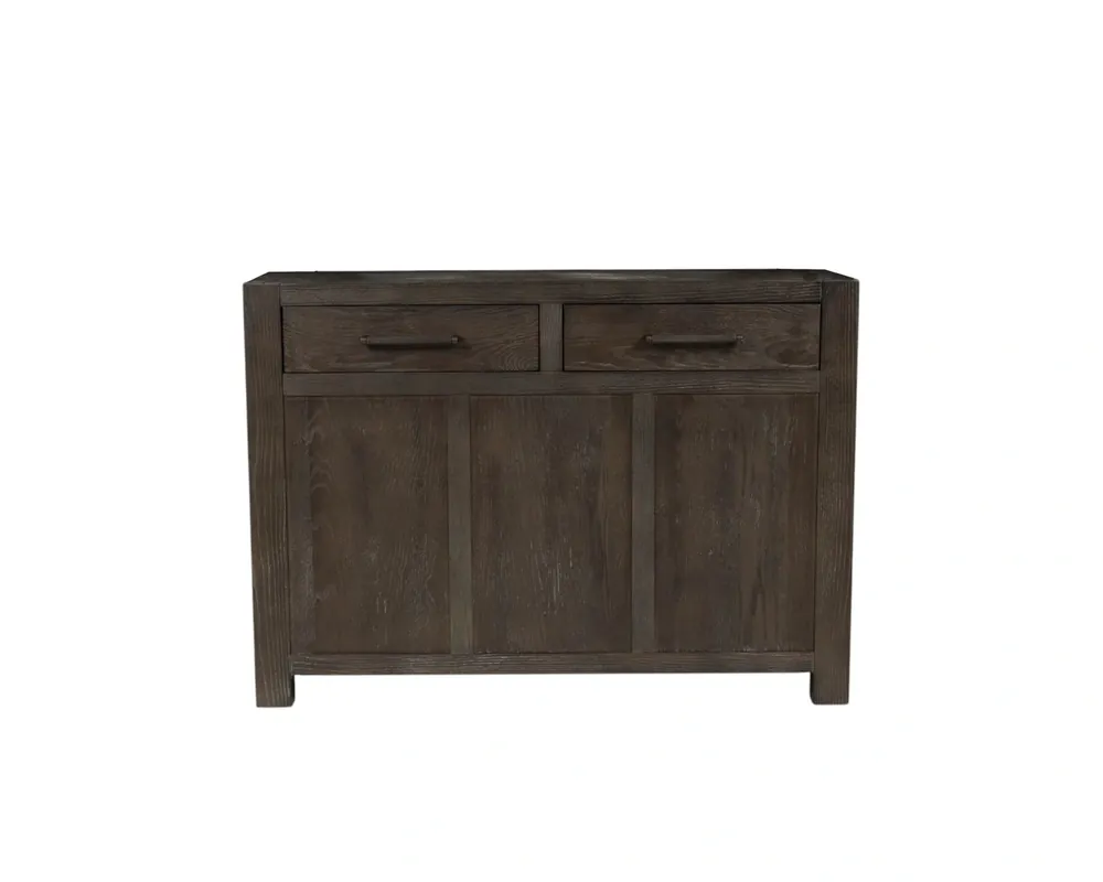 Intercon Flex Server with Leaf Storage in Reclaimed Chevron