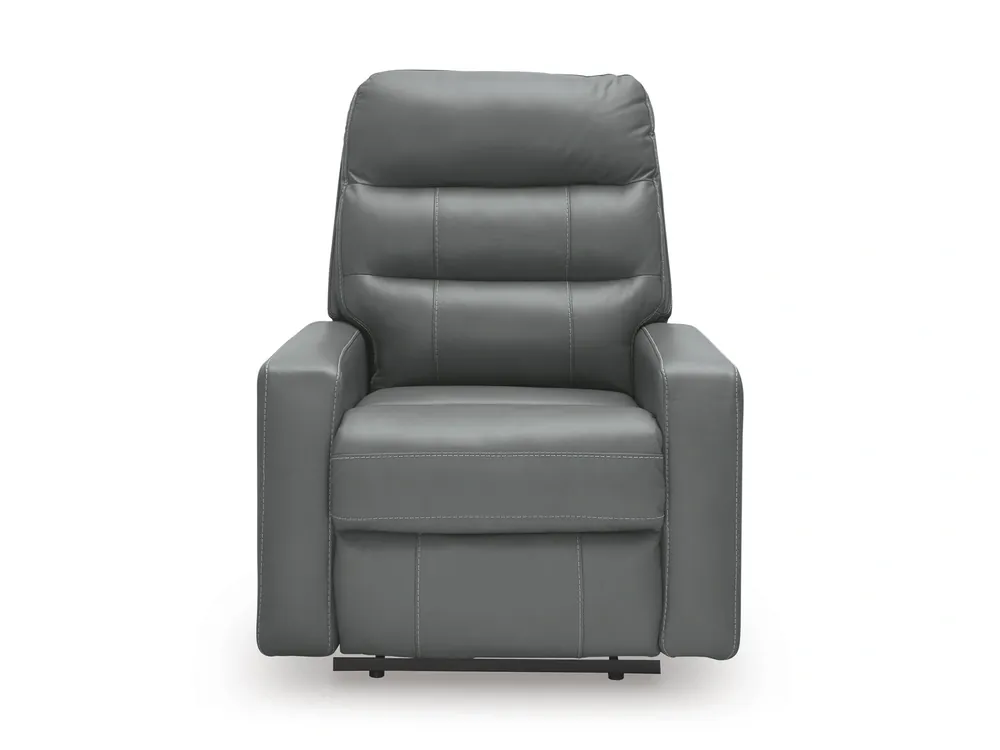Ashley Pennacle Pier Power Recliner in Tideon Blue