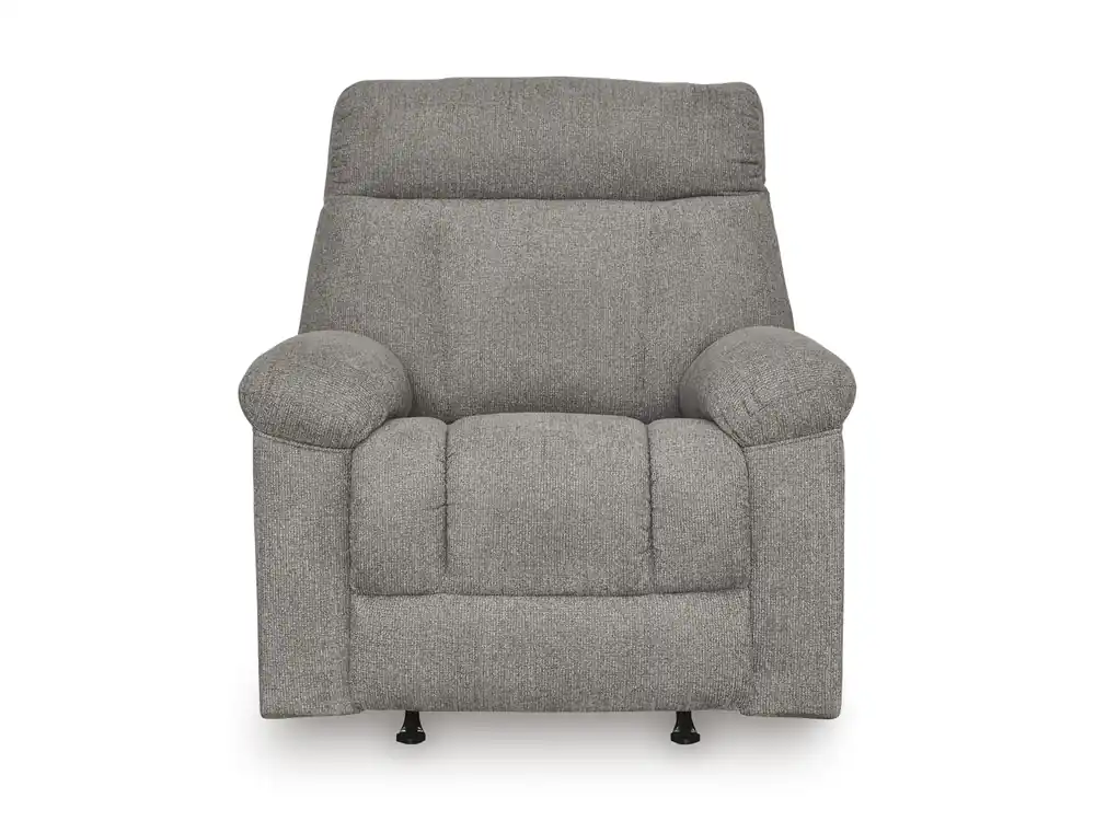 Ashley Hoyne Park Rocker Recliner in Smoke