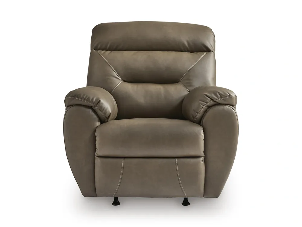 Ashley Elksworth Rocker Recliner in Biscotti Brown