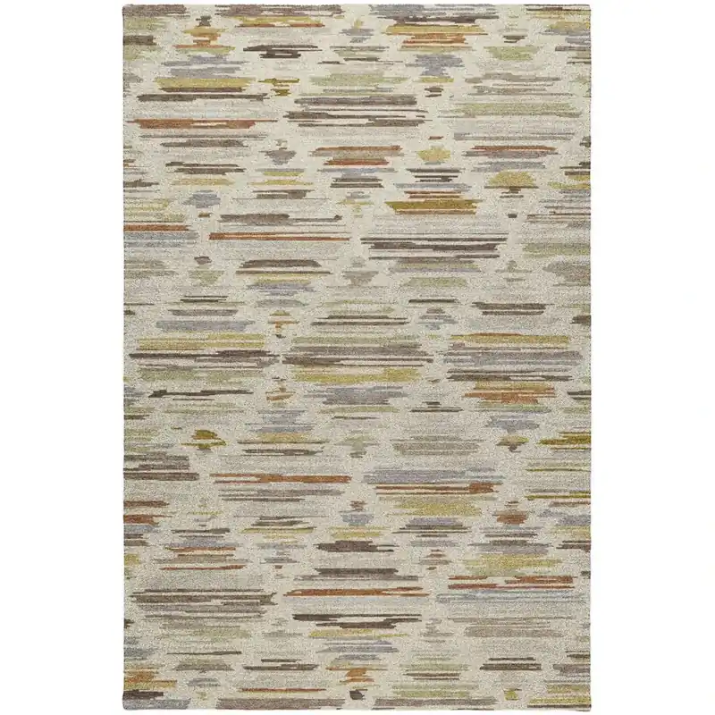 Dalyn Kenner Rug in Ivory - 6.6 x 9.6