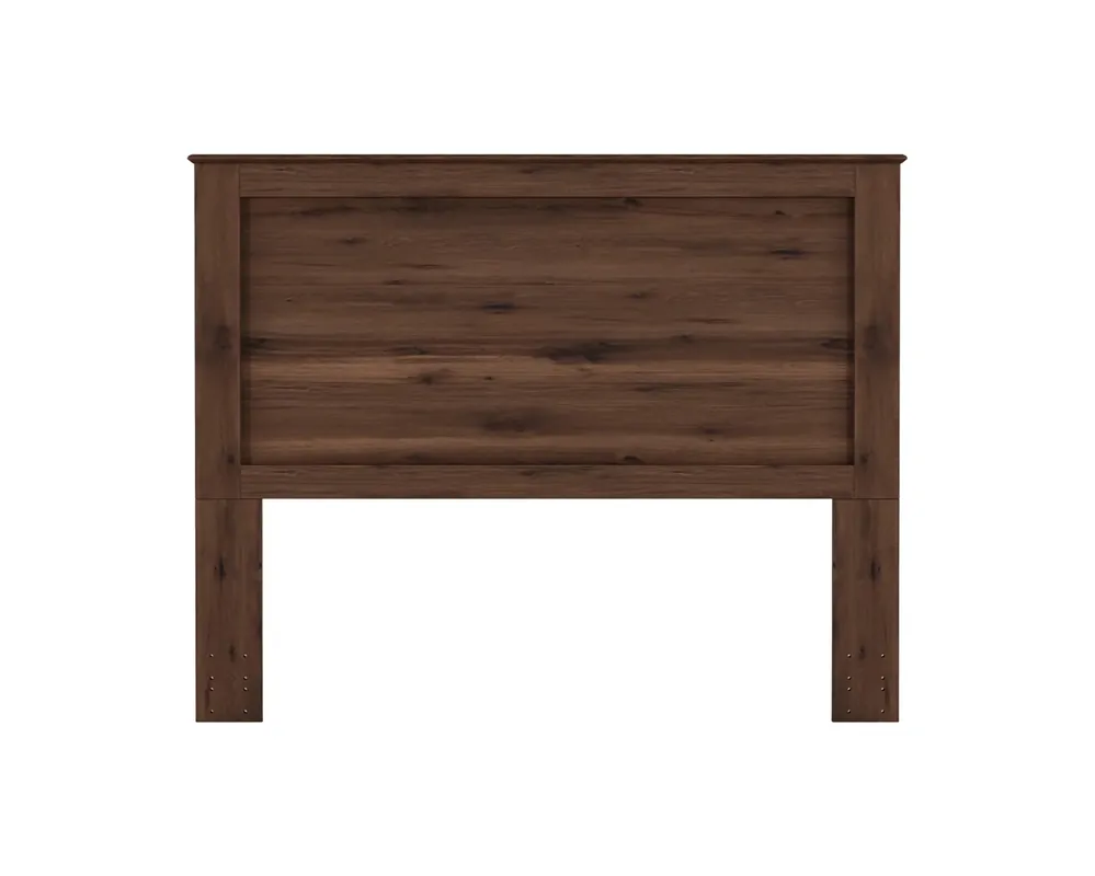 Perdue Furniture Essentials Panel Headboard in Aspen Oak - Full/Queen