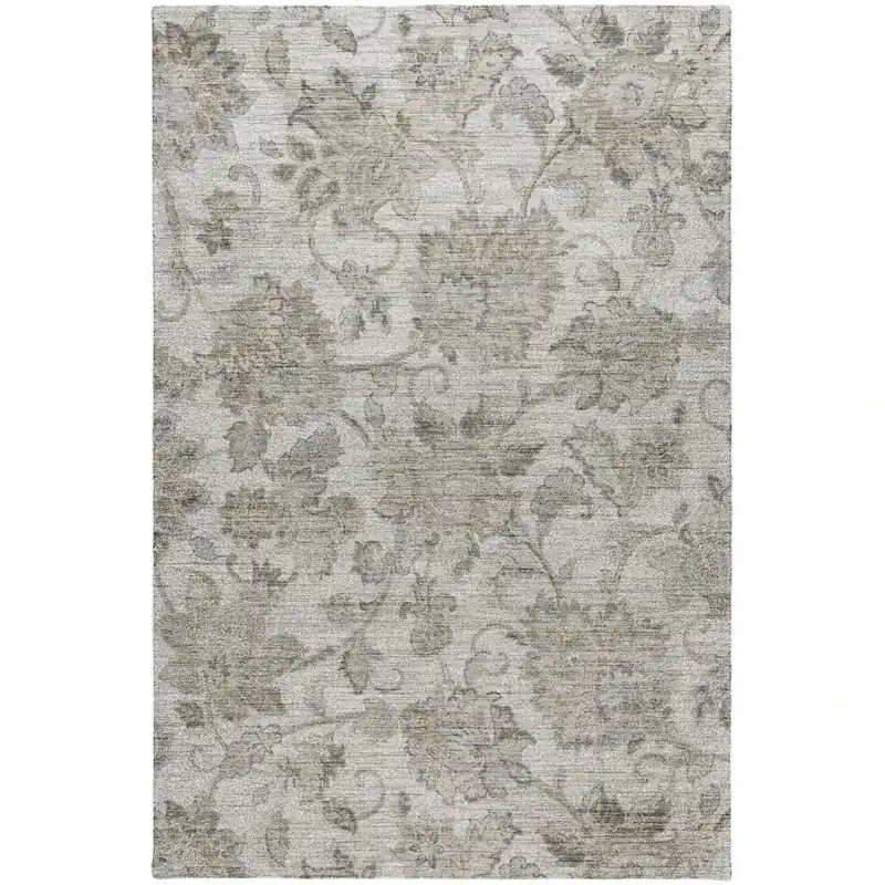Dalyn Silk Road Rug in Linen - 6.6 x 9.6