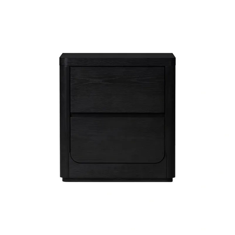 Westwood/Thomson Int'l Modena 2-Drawer Nightstand in Midnight Blue