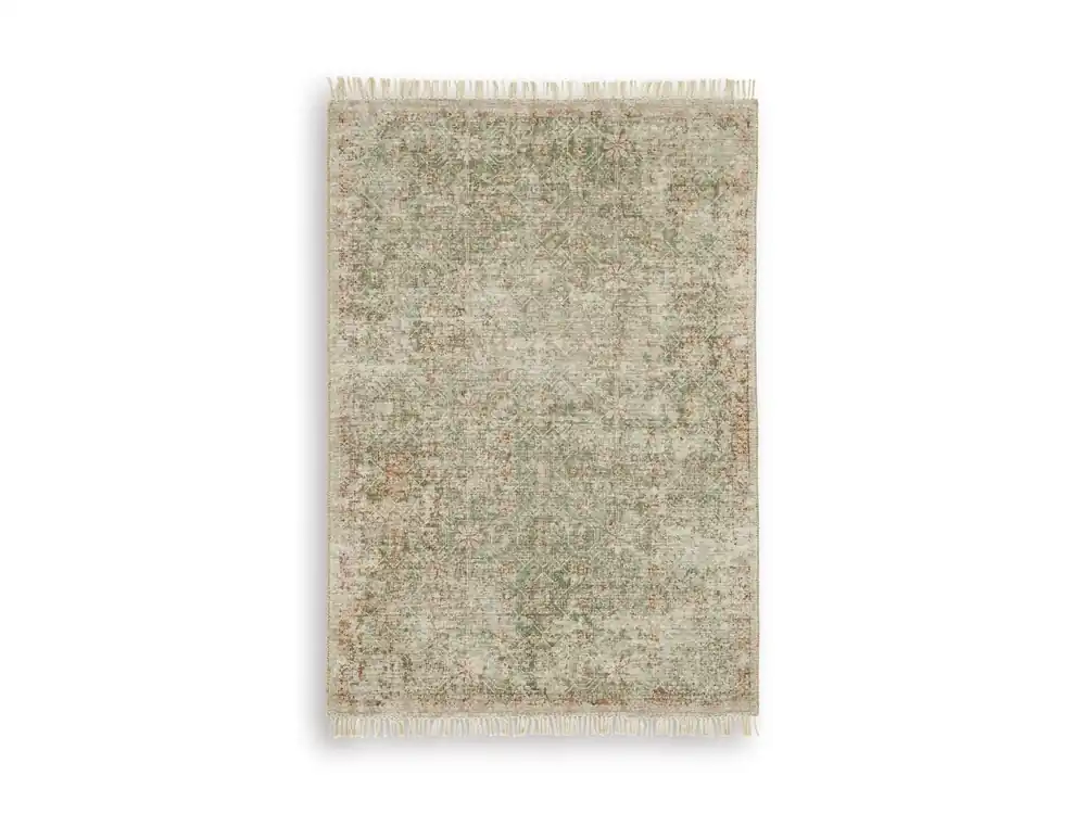 Ashley Rossbury Rug in Green - 5 x 7