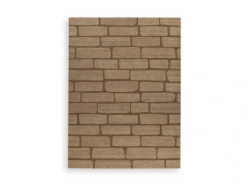 Ashley Orest Rug in Brown - 9 x 12