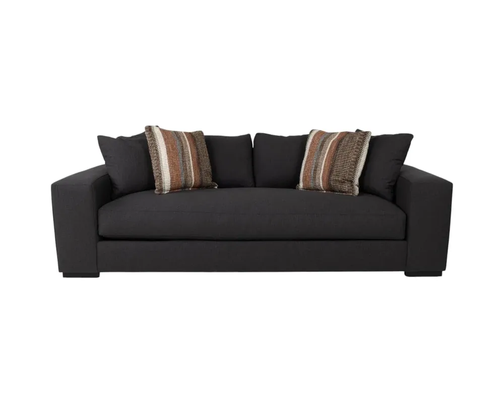 Rowe Furniture Maddox Sofa in Onyx Black