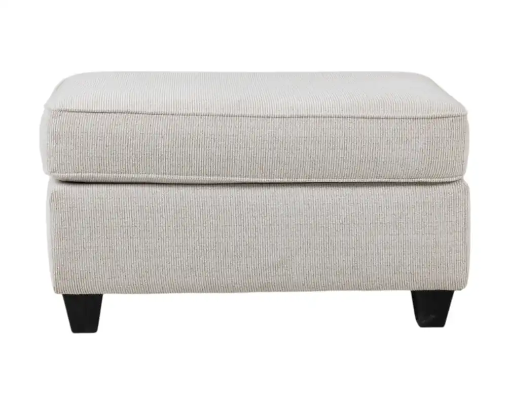 Washington Furniture Carmine Ottoman in Pebble