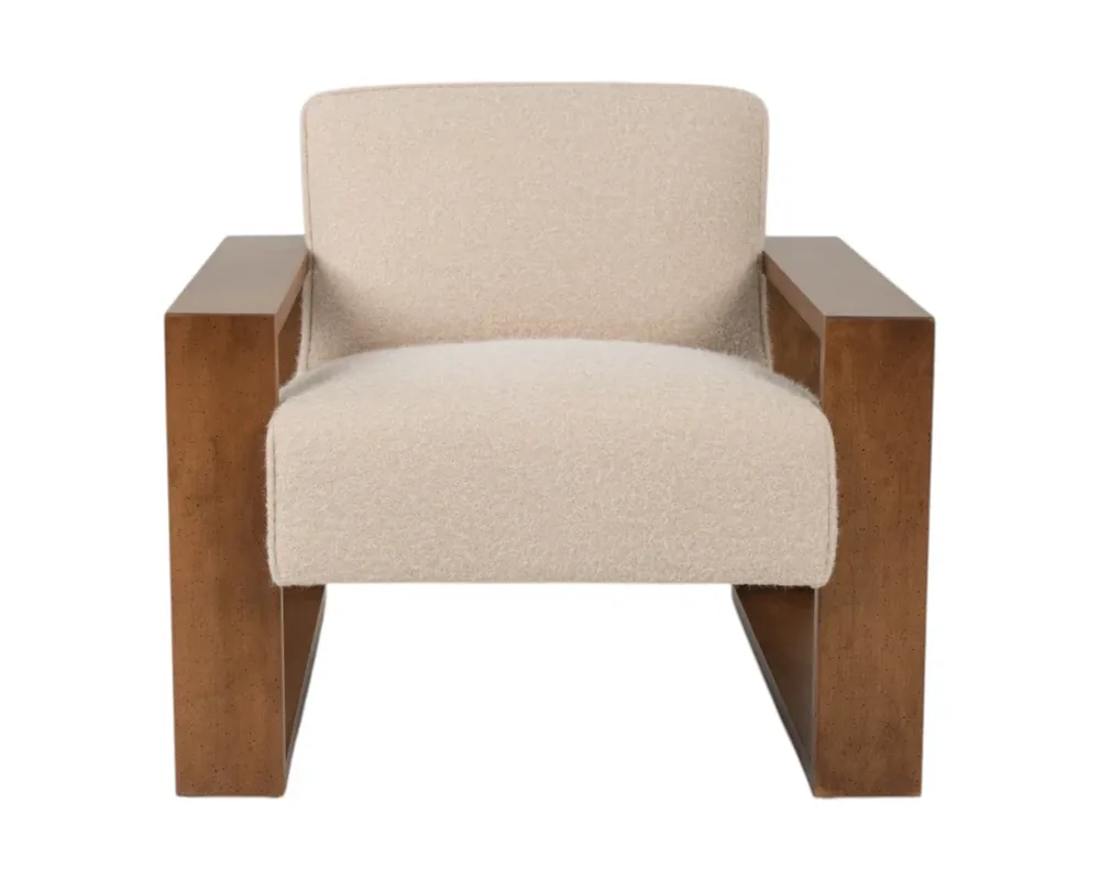 Norwalk Furniture Jamaica Chair in Wooly Beige