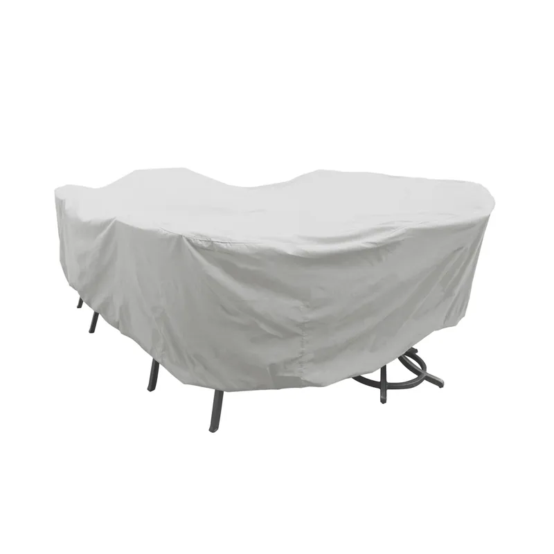 Treasure Garden Oval/Rectangle Dining Table & Chairs Protective Furniture Cover - Large Size