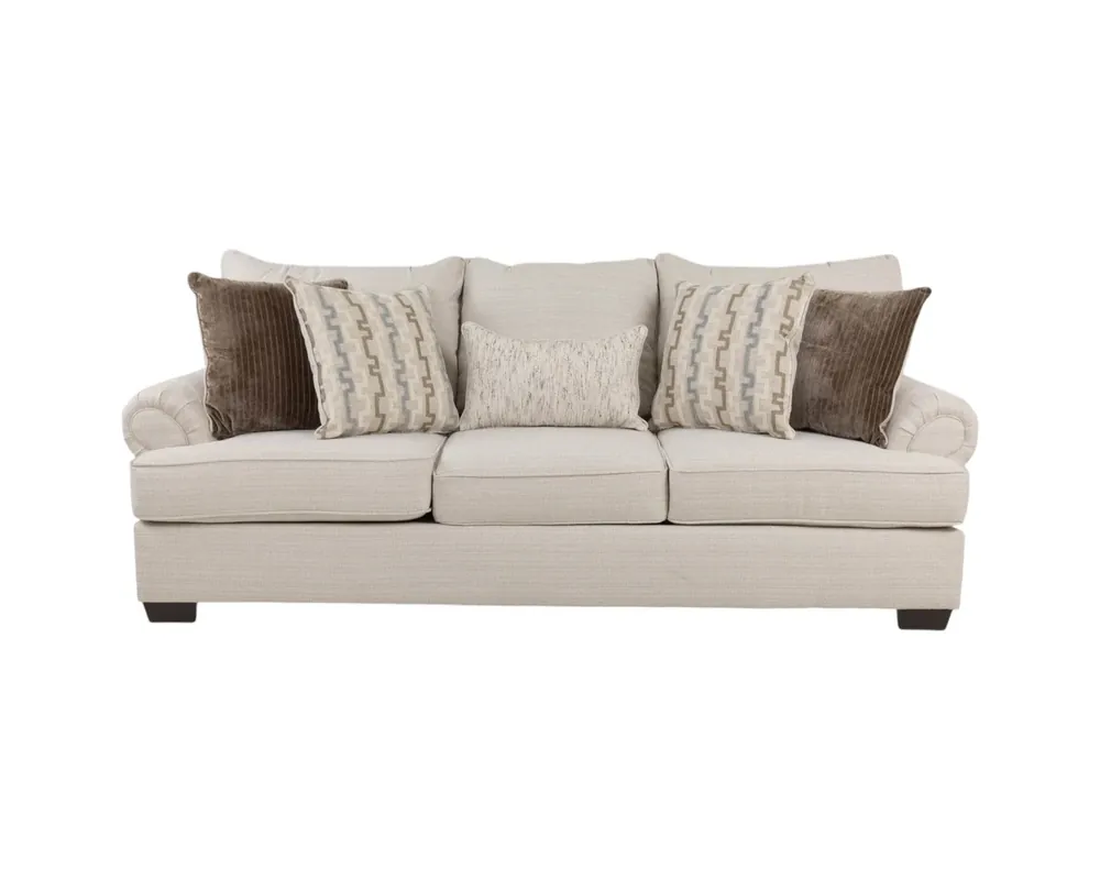 Washington Furniture Mallory Sofa in Chalk