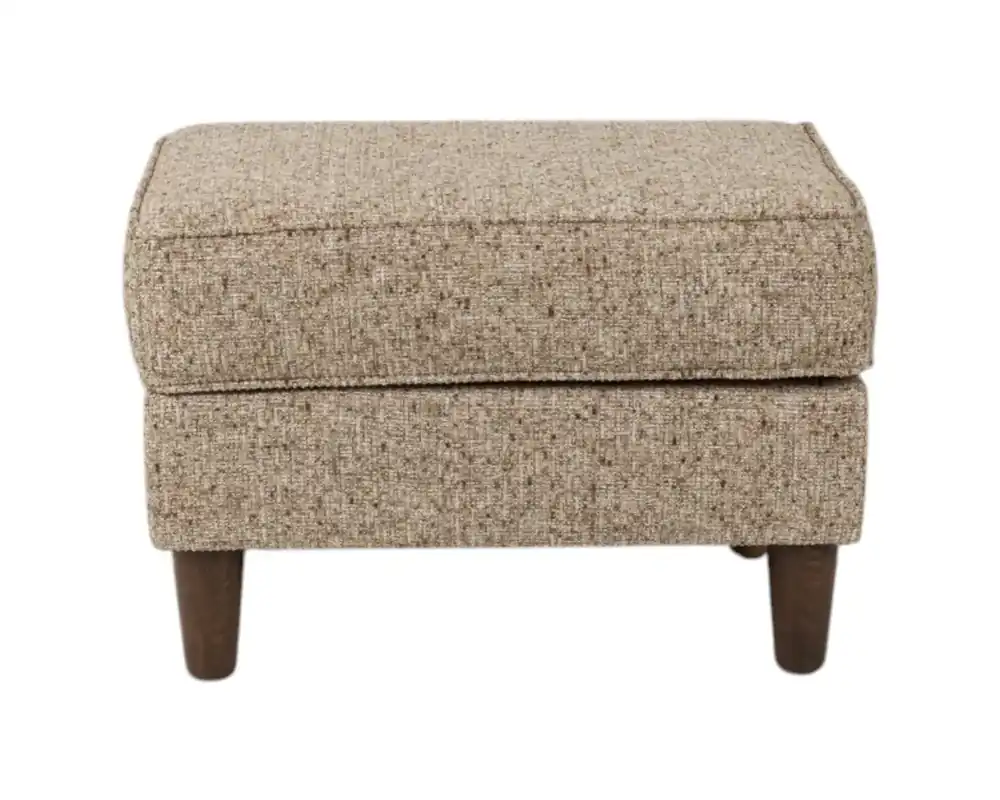 Norwalk Furniture Louise Ottoman in Pia Brown